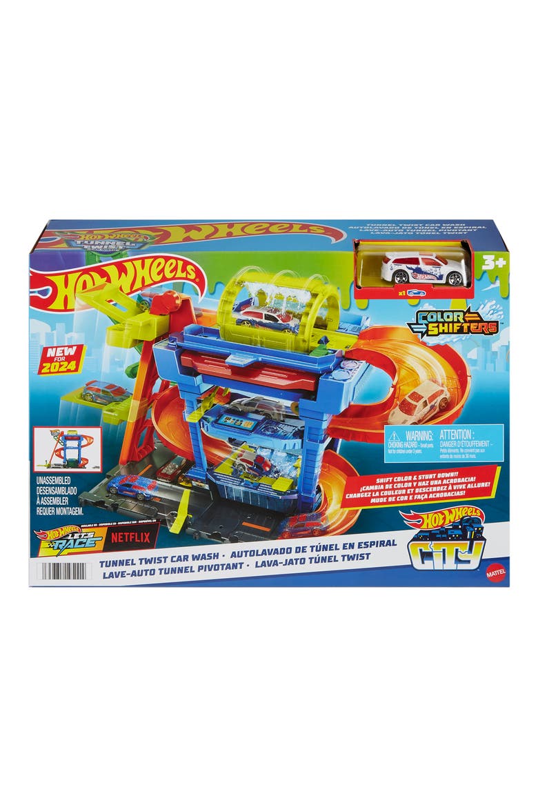 Hot Wheels® City Tunnel Twist Car Wash Playset, Alternate, color, NO COLOR