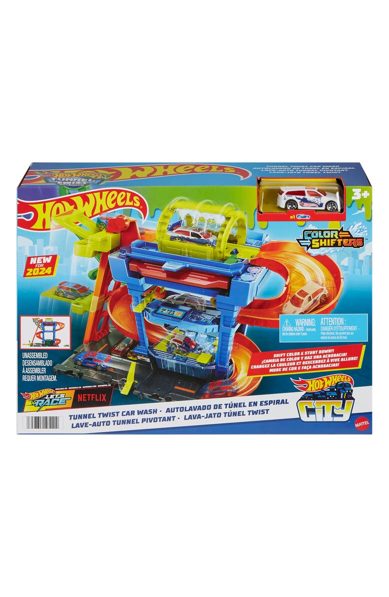 Hot Wheels <sup>®</sup> City Tunnel Twist Car Wash Playset, Alternate, color, 