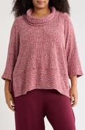 RUBY RD Space Dye Chenille Pullover Sweater