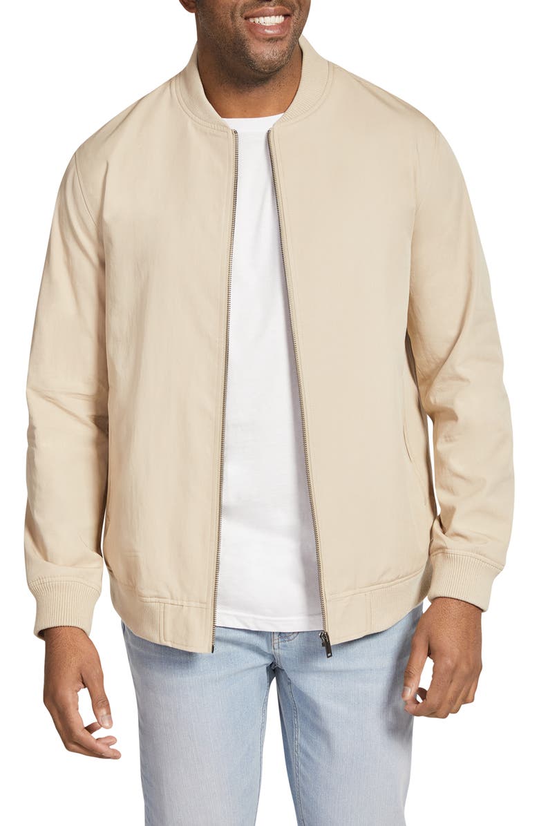 Johnny Bigg Jackson Cotton Blend Bomber Jacket, Main, color, 