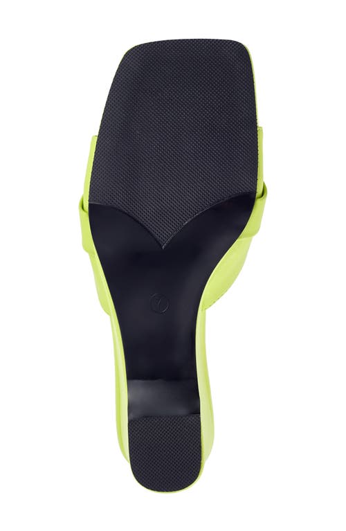 Ninety Union Kensy Wedge Sandal In Lime