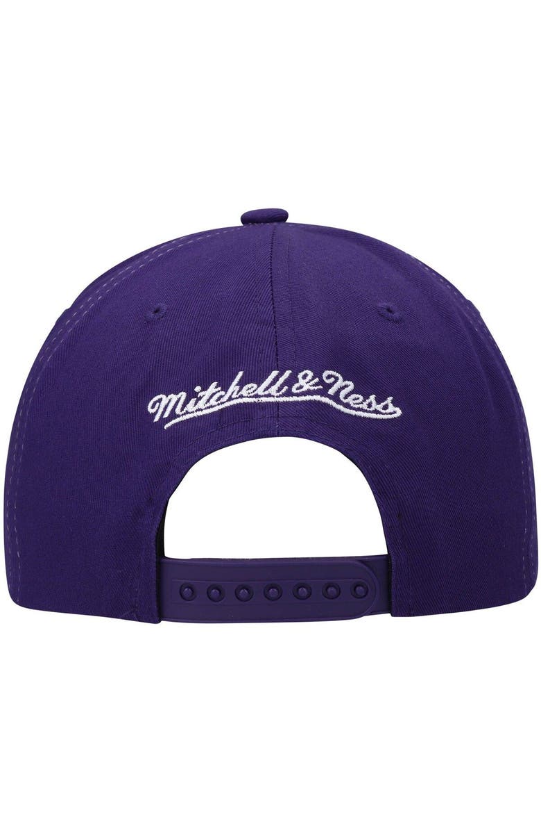 Mitchell & Ness Men's Mitchell & Ness Purple Los Angeles Lakers Retro Bolt Deadstock Snapback Hat, Alternate, color, Purple