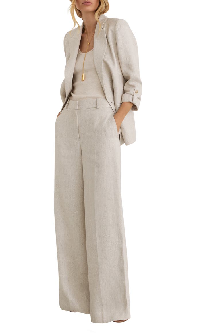 Nolah Wide Leg Pants, Alternate, color, NEUTRAL