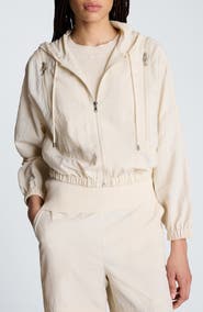 Kenneth Cole Zip Shoulder Hoodie