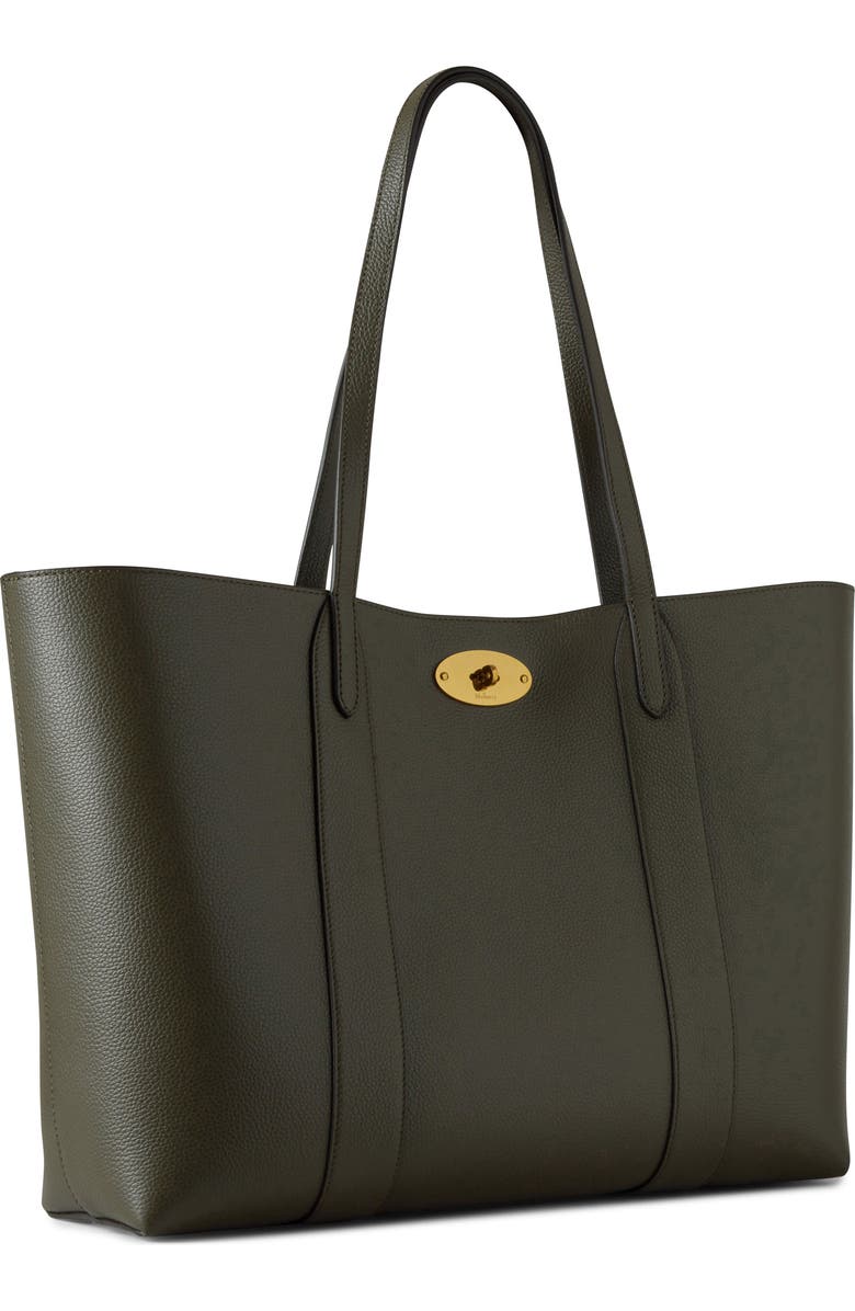 Mulberry Bayswater Leather Tote, Alternate, color, Juniper Green