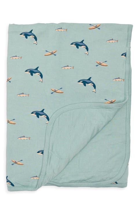 Coastline Baby Blanket