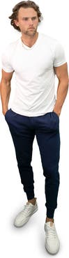 Lords of Harlech Jay Brushed Interlock Jogger Pant