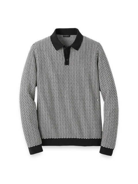 Cotton Three-button Polo