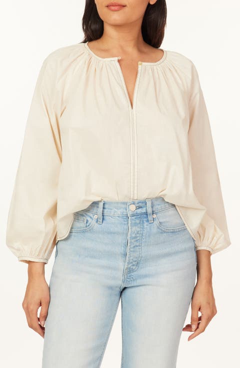 Topstitch Peasant Top