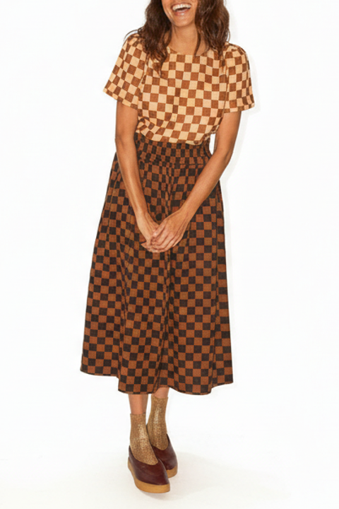 Rara Reversible Midi Skirt