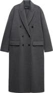MANGO Long Wool & Cashmere Coat
