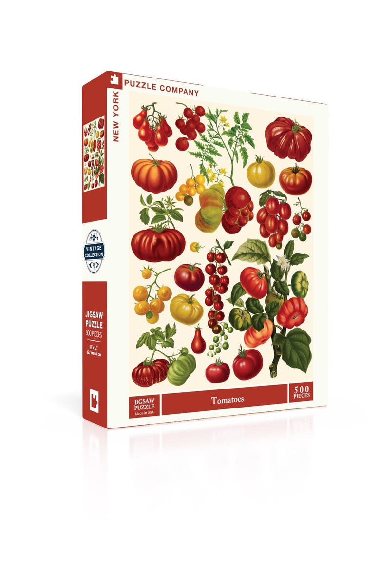 NEW YORK PUZZLE COMPANY Tomatoes 500 Piece Puzzle, Alternate, color, NO COLOR