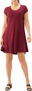 Karen Kane Maggie Cap Sleeve Trapeze Dress
