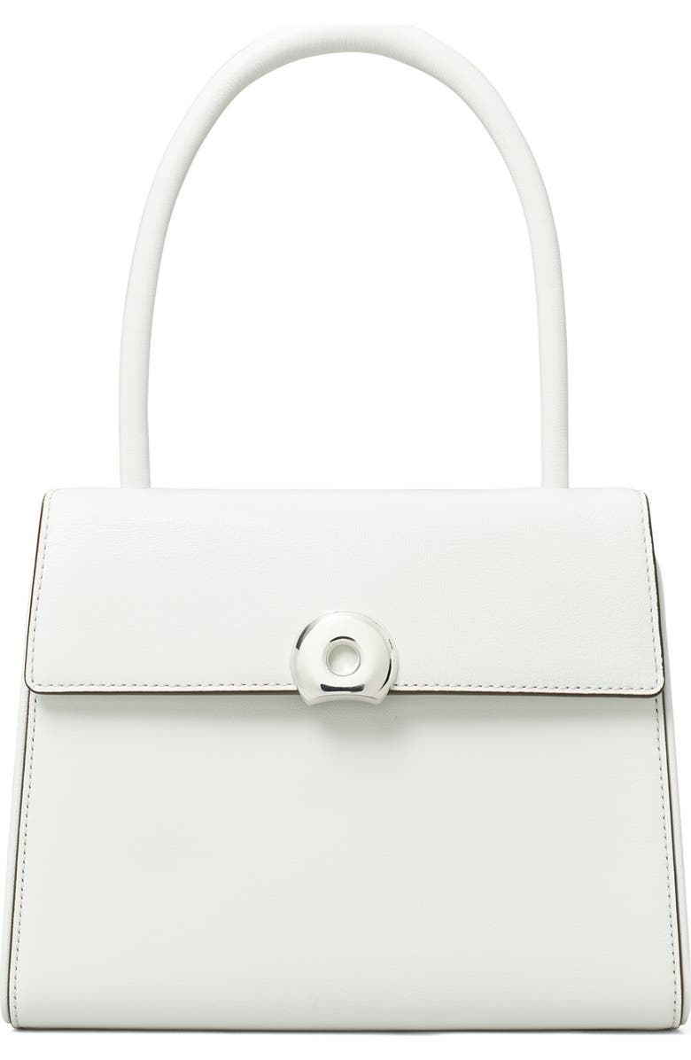 Tory Burch Small Deville Leather Top Handle Bag, Main, color,