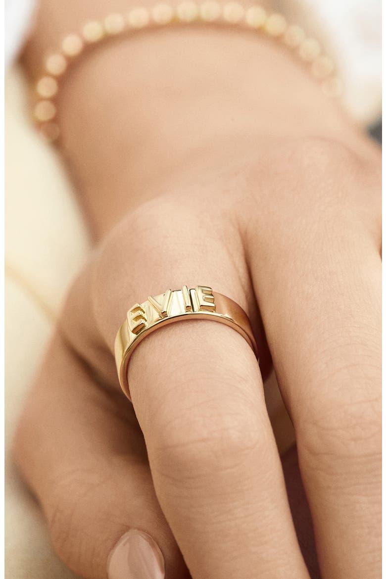 Custom Band Ring, Alternate, color, GOLD