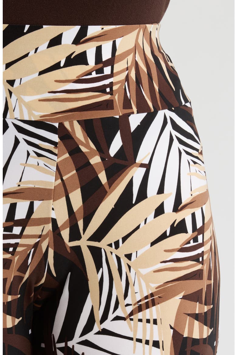 Printed High Waist Wide Leg Palazzo Pants, Alternate, color, ANNE BLACK MULTI