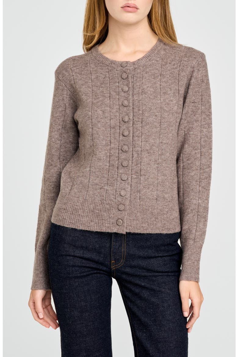 Cassie Cardigan, Main, color, MINK
