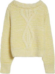 Isabel Marant Dorota Alpaca & Mohair Blend Cable Sweater