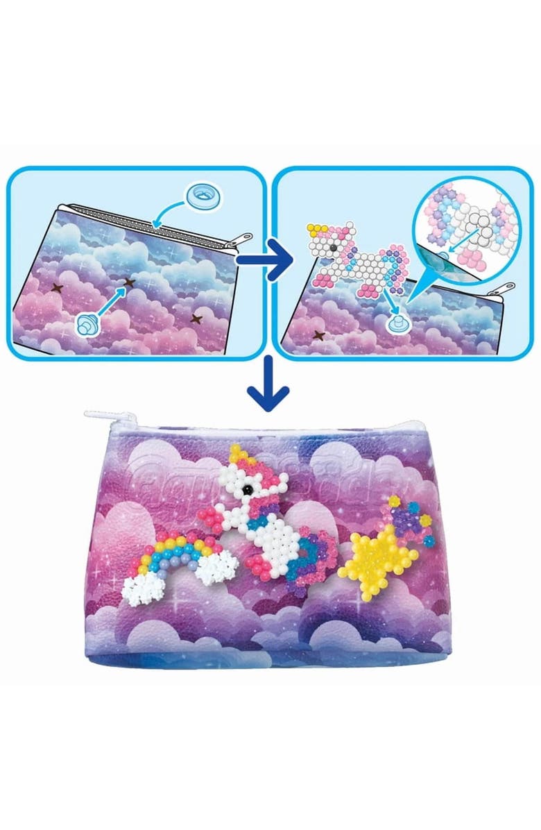 Aquabeads Decorator's Pouch, Pink Galazy, Alternate, color, Multicolored