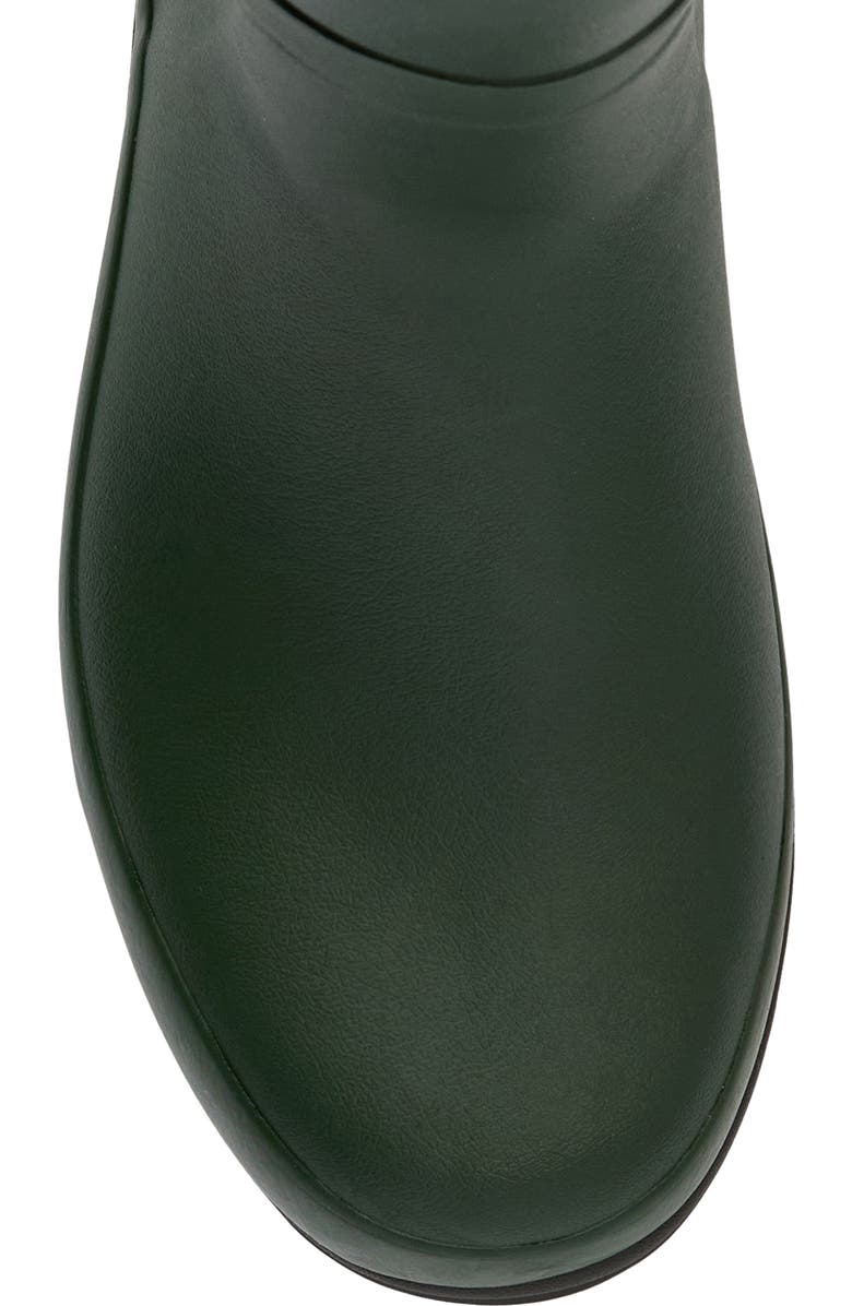 Barbour Tempest Waterproof Knee High Welly Boot, Alternate, color, Olive