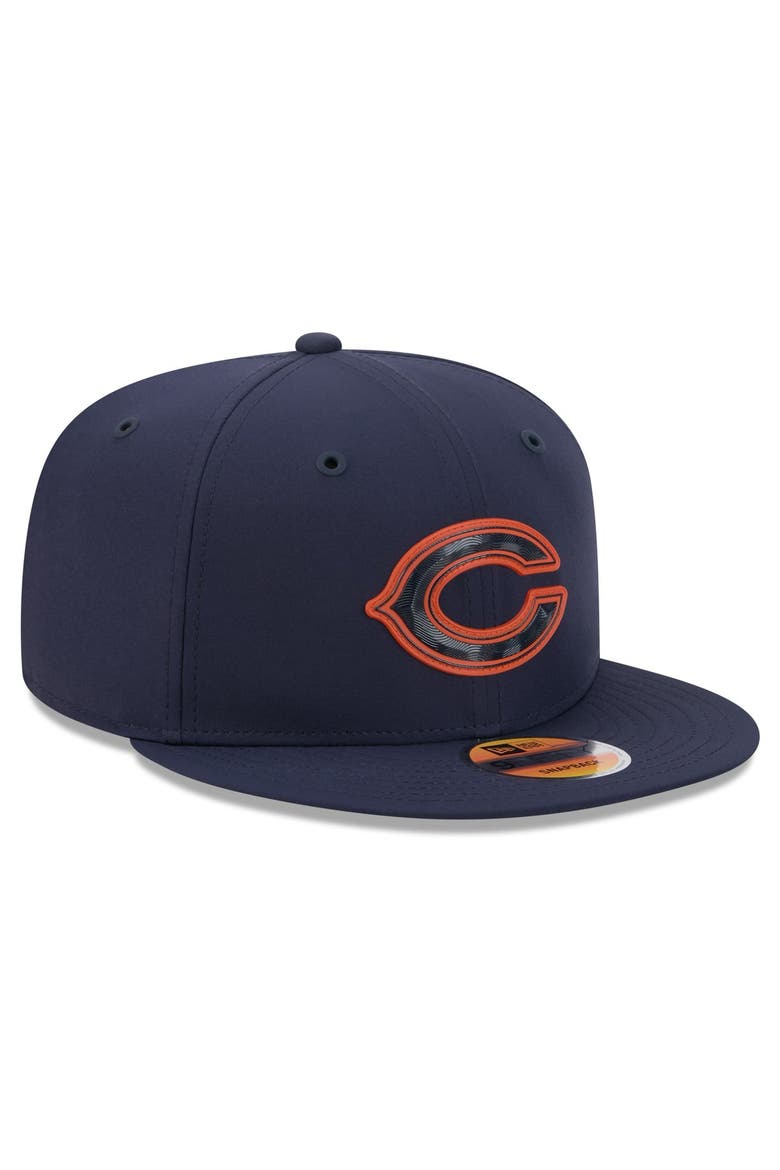 Men's New Era Navy Chicago Bears 2026 Sideline 9FIFTY Snapback Hat, Alternate, color, Navy