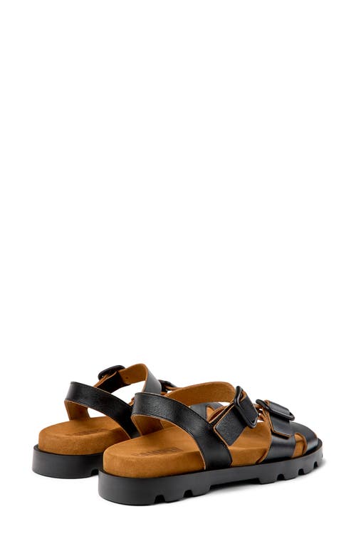 Camper Brutus Sandalen In Black