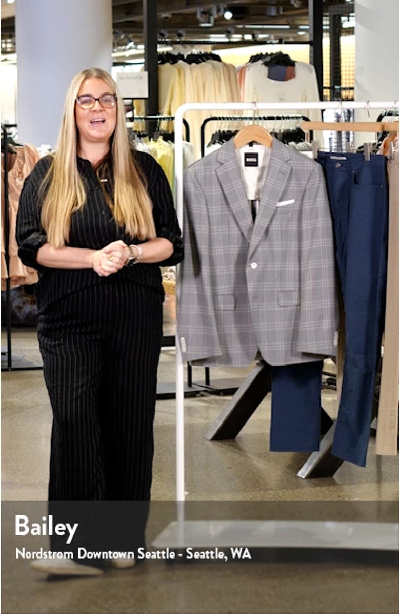 Hutson Plaid Virgin Wool Sport Coat, sales video thumbnail