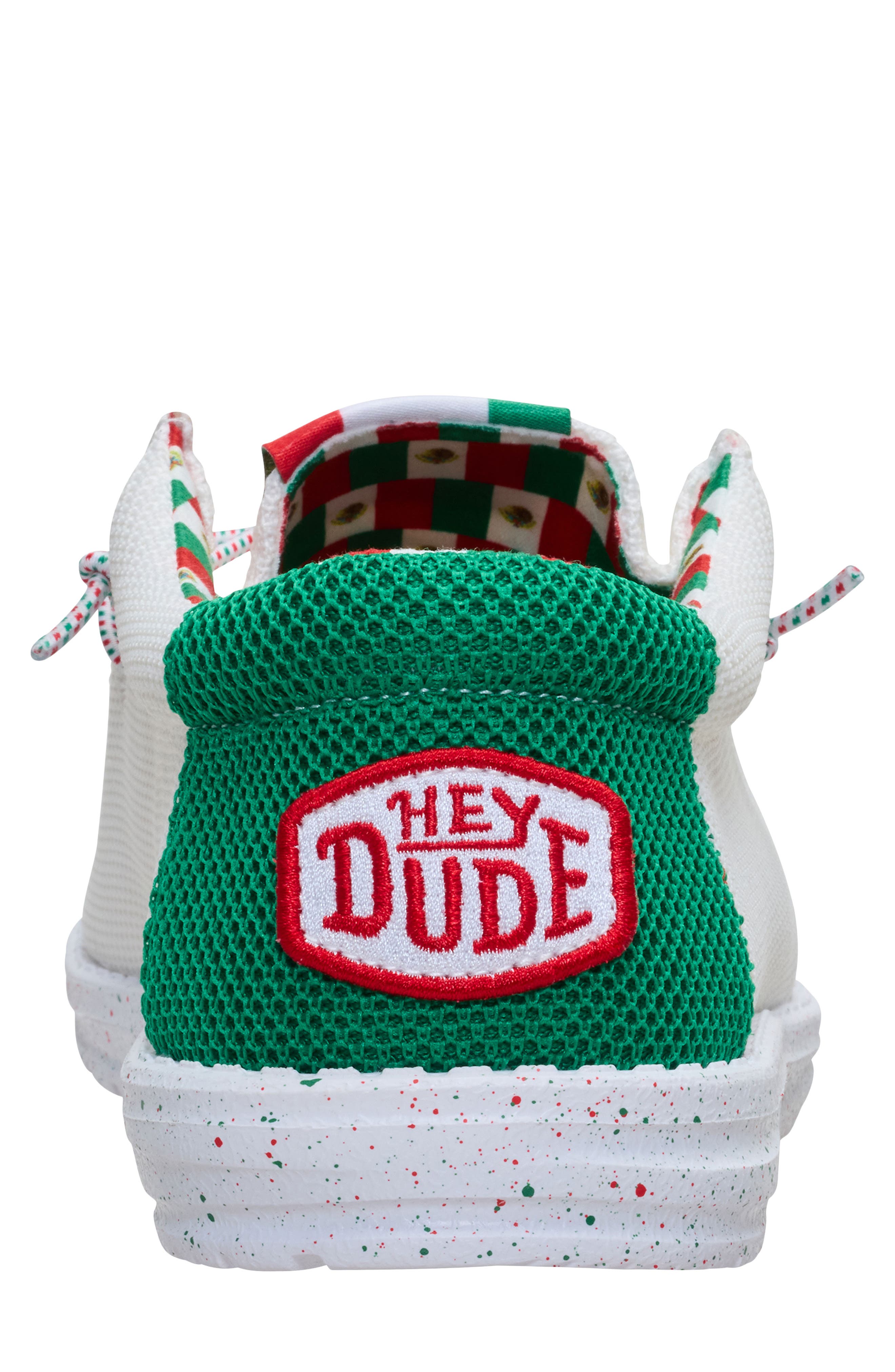 Hey Dude Wally Lace-Up Shoe, Alternate, color, White