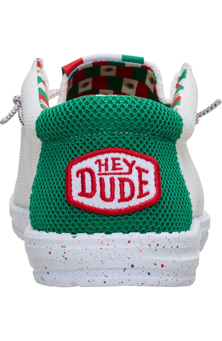 Hey Dude Wally Lace-Up Shoe, Alternate, color, White
