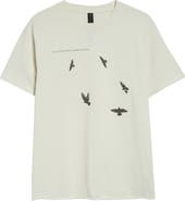 JKEEFER No Direction Organic Cotton Graphic T-Shirt