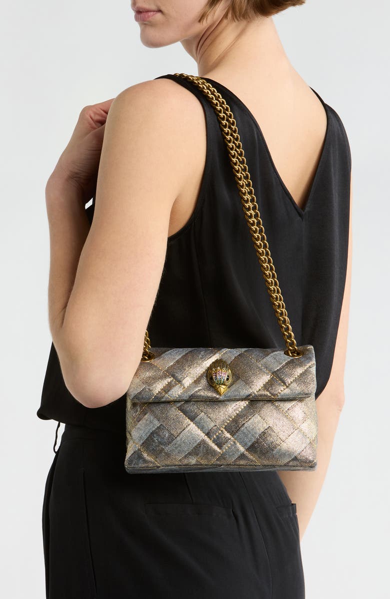 Kurt Geiger London Mini Kensington Quilted Convertible Shoulder Bag, Alternate, color,