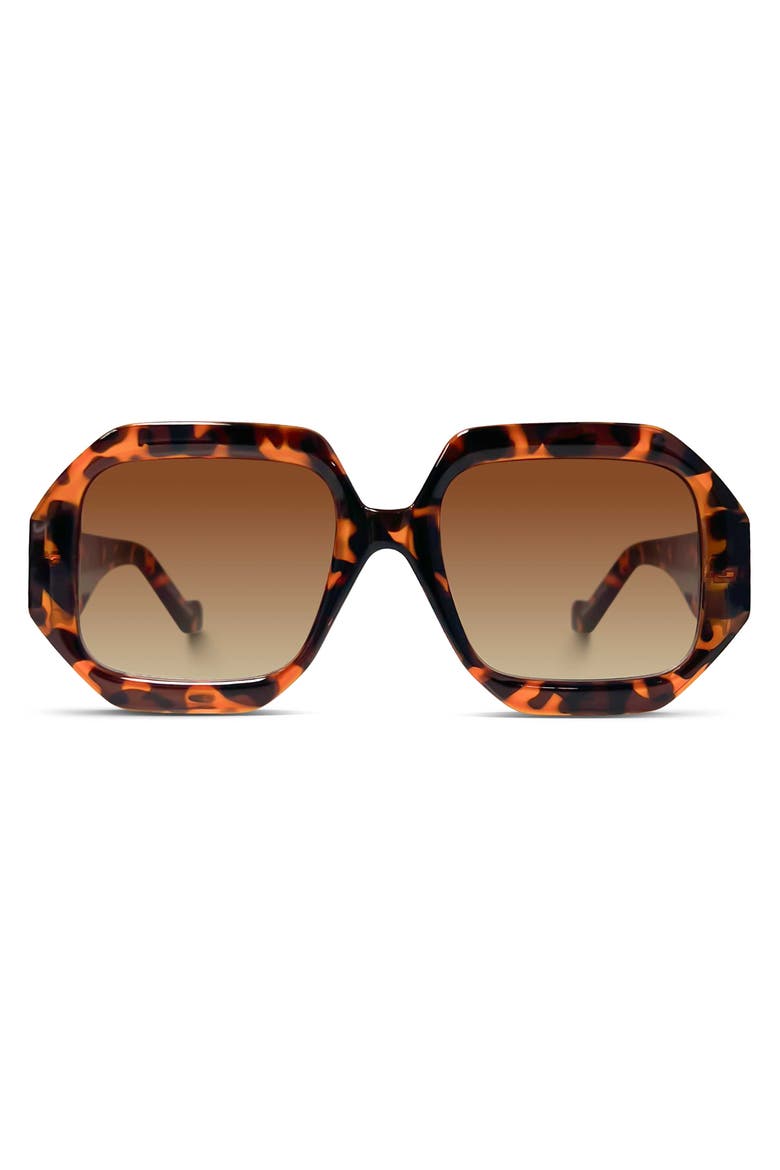 Afterglow Sunglasses, Main, color, Tortoise