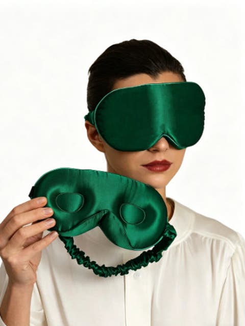 22 Momme Pure Silk 3D Adjustable Eye Mask
