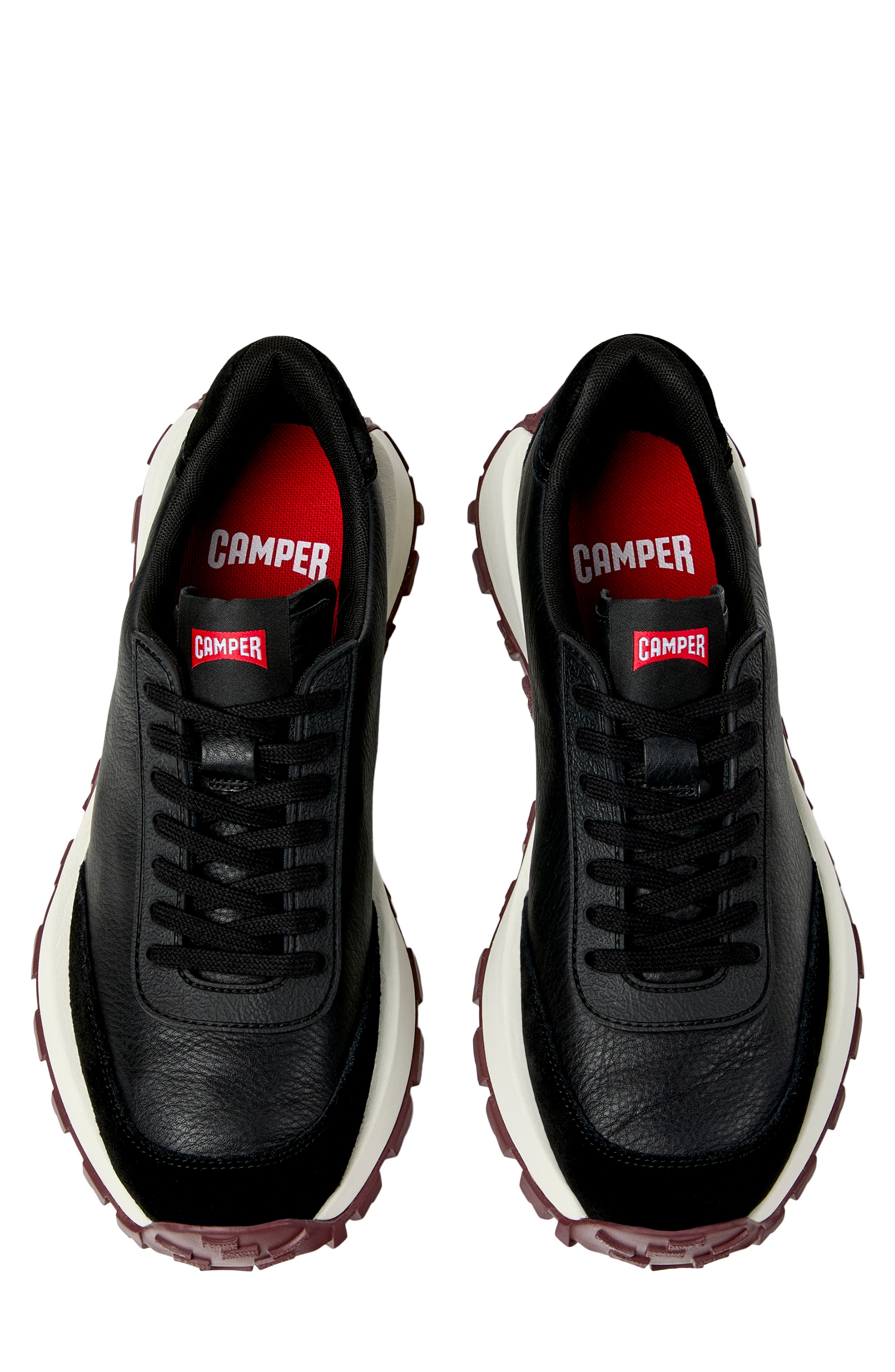Camper Drift Trail Sneaker, Alternate, color, Black