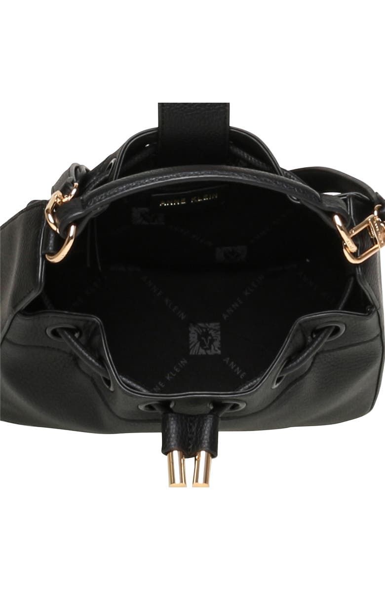 Anne Klein Drawstring Bucket Crossbody Bag, Alternate, color,