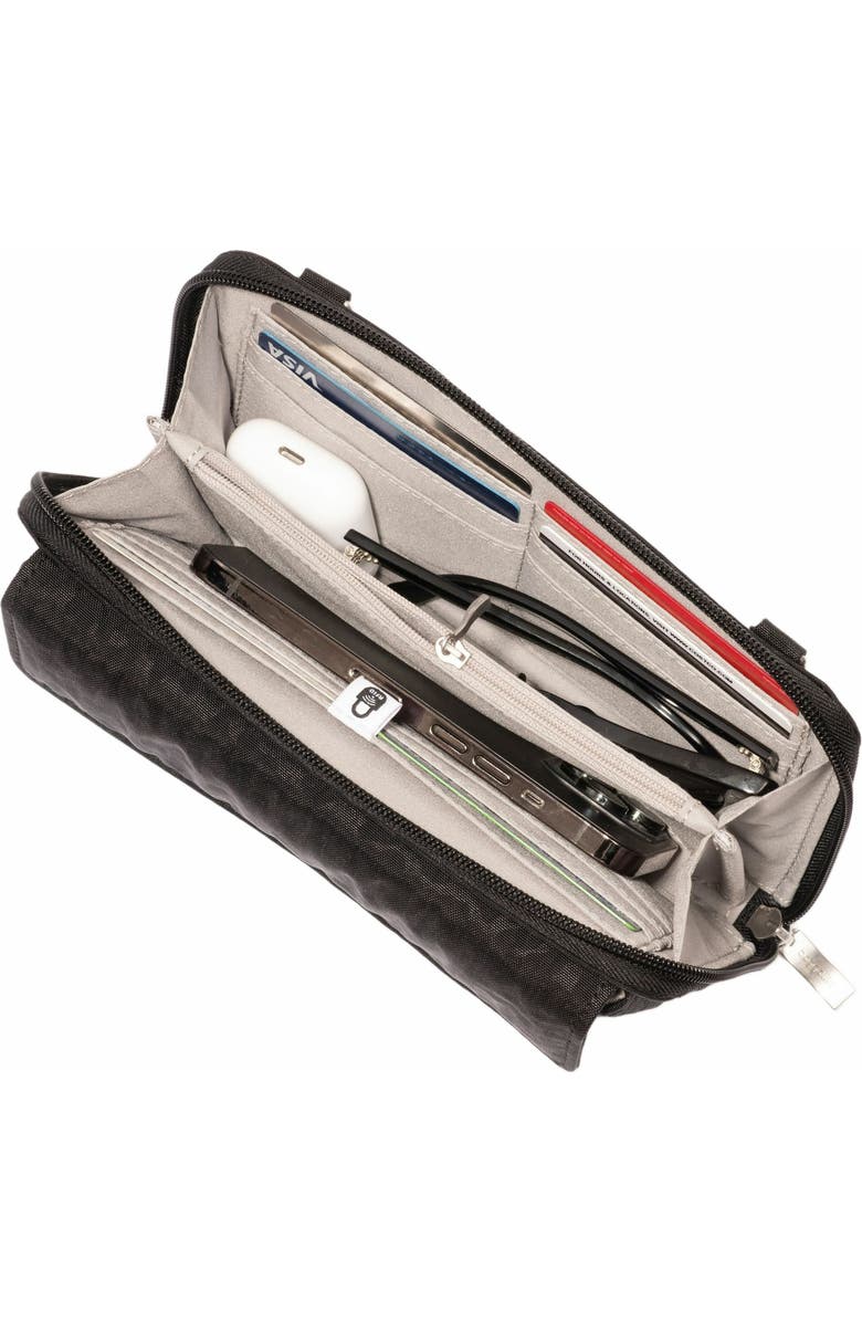 BAGGALLINI RFID Phone Wallet Crossbody Bag, Alternate, color, Black Cheetah Emboss