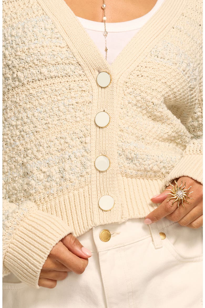 Carly Cardigan, Alternate, color, BONE KNIT