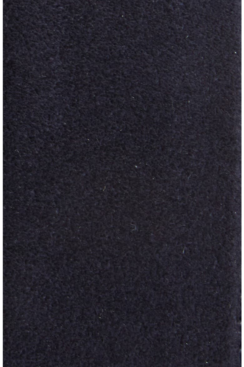 Double Gancio Suede Belt, Alternate, color, NAVY