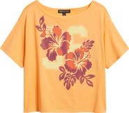 Vinyl Icons Floral Graphic T-Shirt