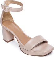 Bernardo Footwear Carla Square Toed Ankle Strap Sandal