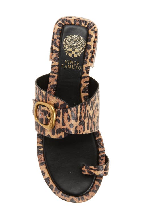 Vince Camuto Ranista Slide Sandal In Animal Print