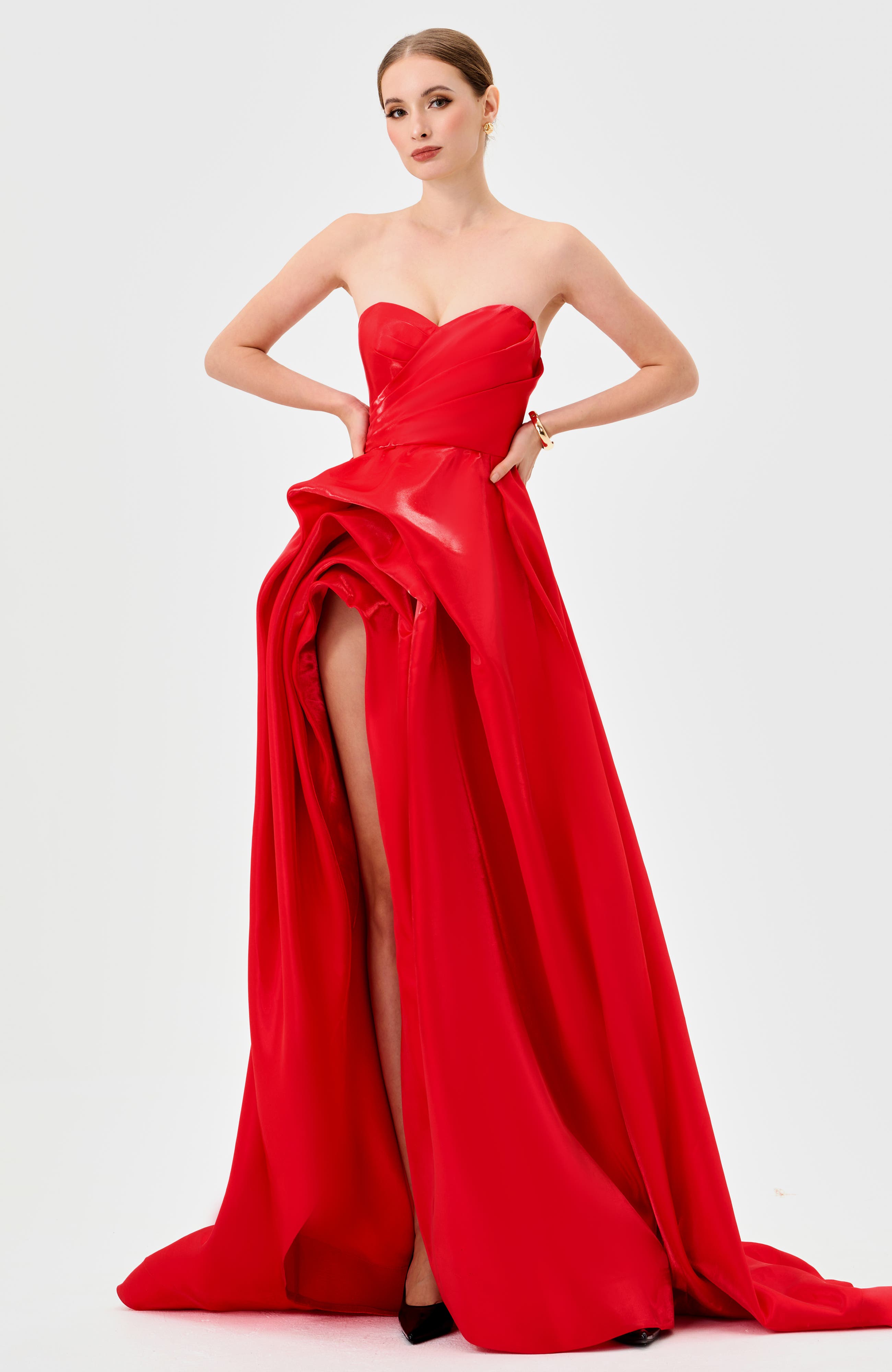 Gianna Strapless Ball Gown - image 2