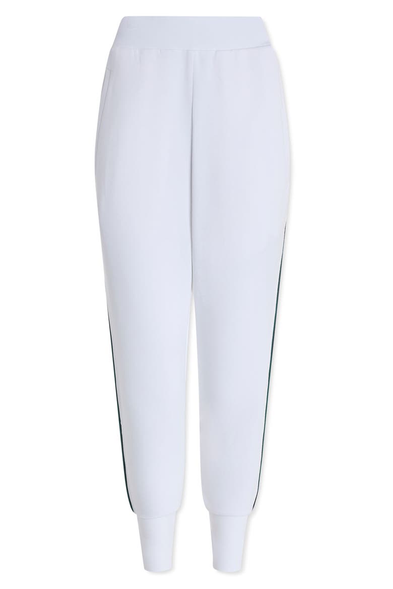 The Slim Stripe DoubleSoft® Joggers, Alternate, color, WHITE/ NAVY/ FOREST