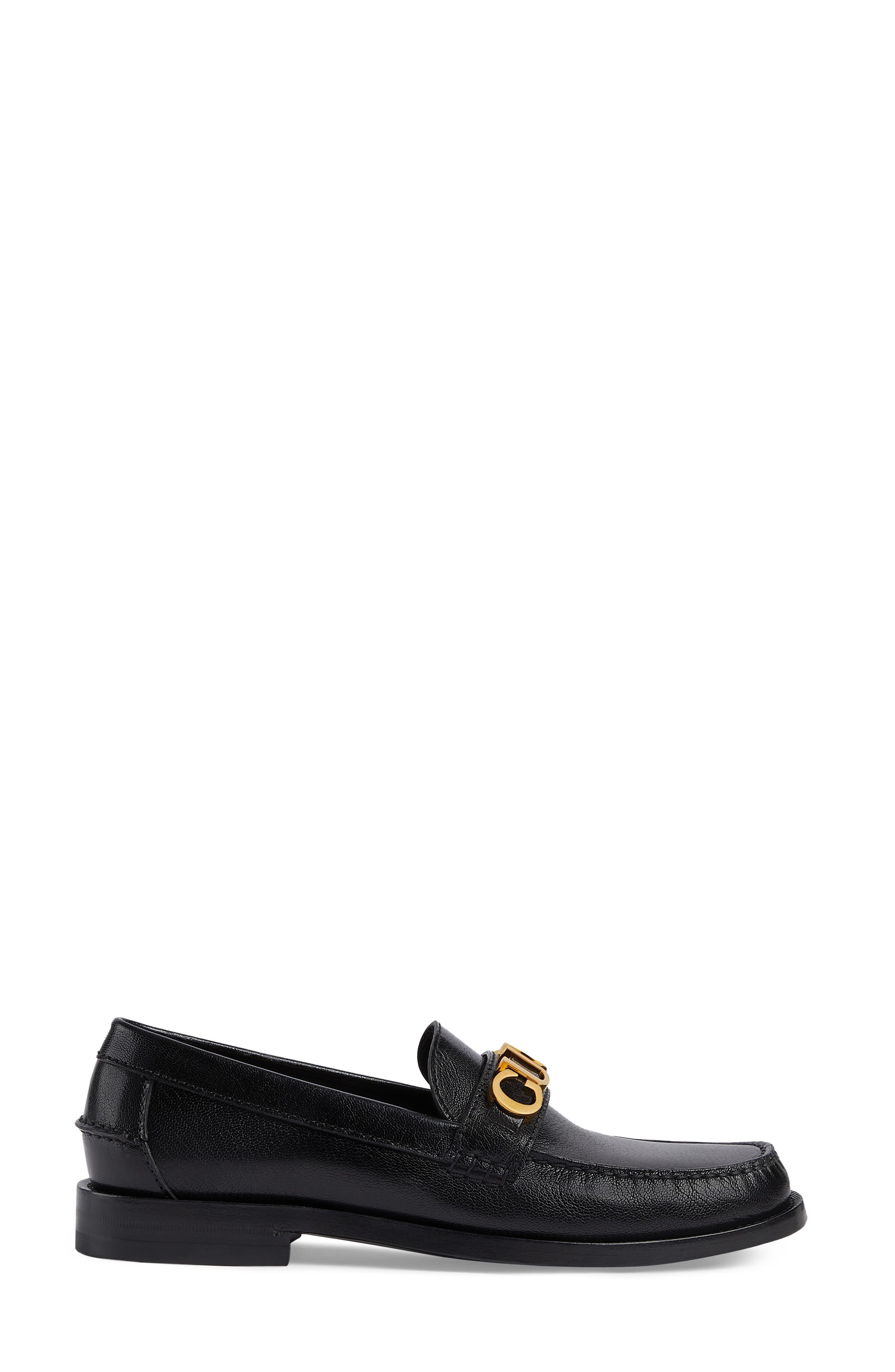 Gucci Cara Logo Loafer, Alternate, color, 