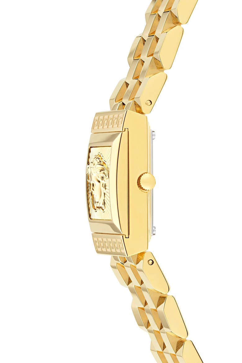 Reveal Bracelet Watch, 18mm x 25mm, Alternate, color, IP YELLOW GOLD
