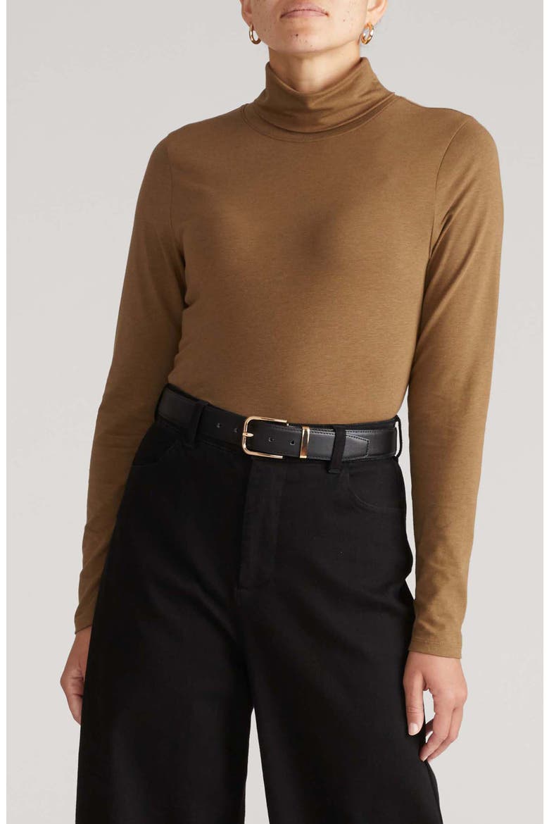 Turtleneck, Main, color, SEPIA BROWN