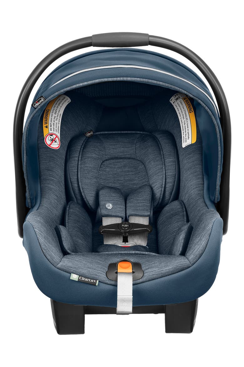 KeyFit® Max Zip ClearLux™ Extended-Use Infant Car Seat, Alternate, color, BLUE GREY