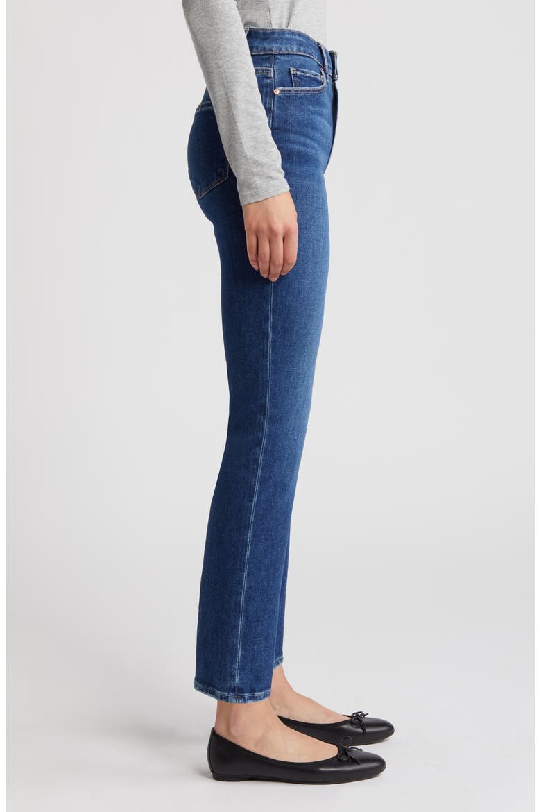 Cindy High Waist Ankle Straight Leg Jeans, Alternate, color, ANYA