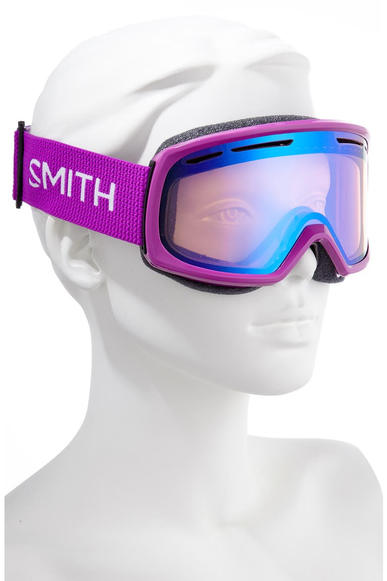 Drift 178mm Snow Goggles, Alternate, color, FUCHSIA/ BLUE