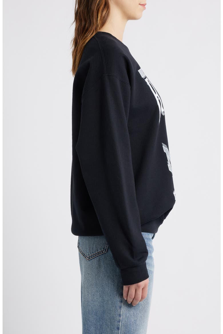 NFL Raiders Helmet Graphic Sweatshirt, Alternate, color, BLACK